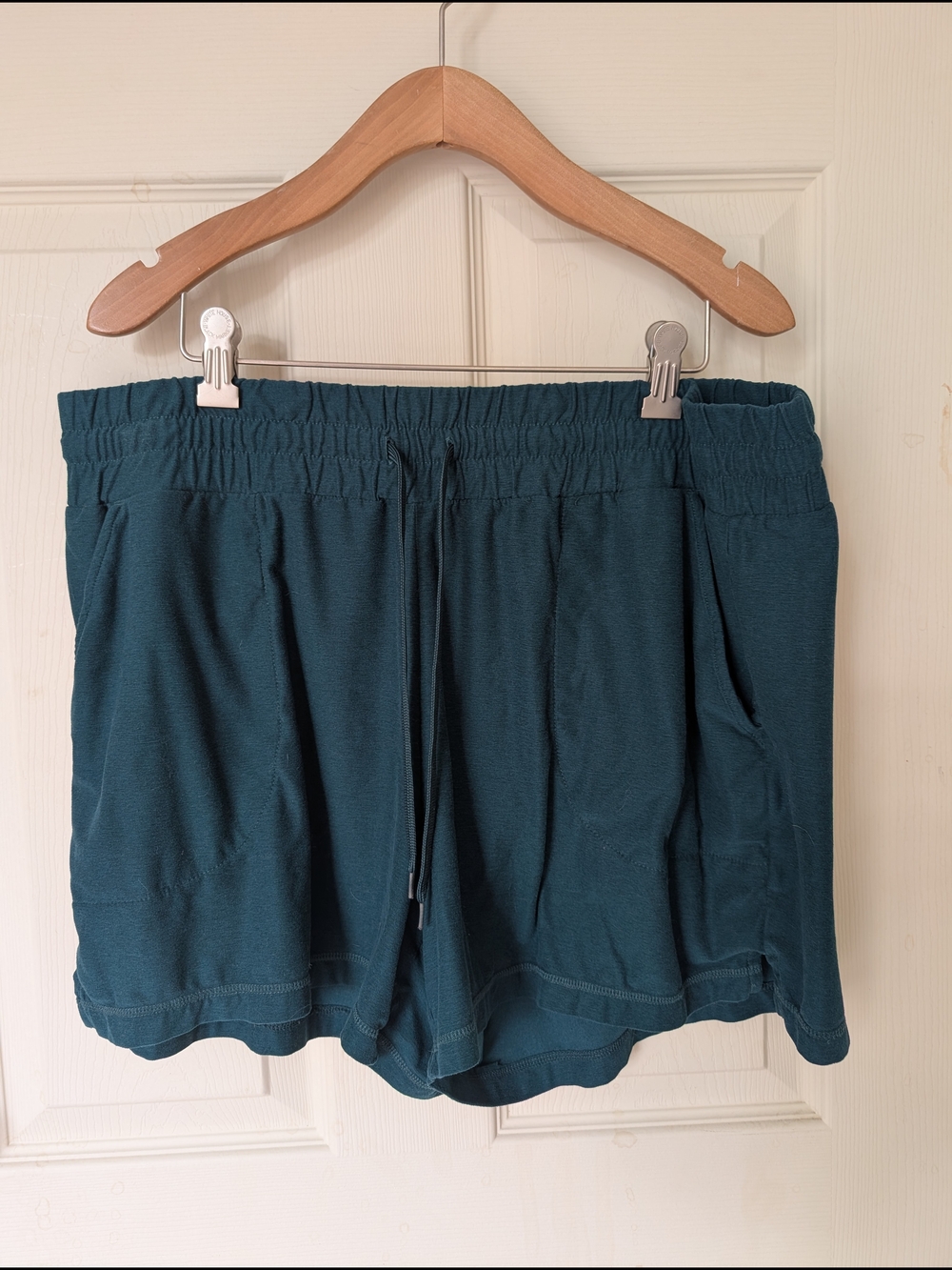 Athletic Works Women's Drawstring Shorts - Teal Green XL
